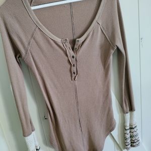 Free people thermal shirt